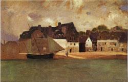Odilon Redon Breton Port oil painting picture
